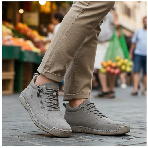 🔥 50% sleva – Nenechte si ji ujít| Vybraná obuv z telecí kůže – ortopedické boty – 👞 – odolné, protiskluzové a nepromokavé |podpora klenby, úleva od bolesti, unisex