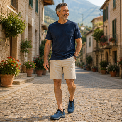 Ortopedická obuv Wrapmio®  [🔥Dnes za poloviční cenu! 🎁] Pohodlná vycházková obuv 👟 Podpora klenby | Účinně ulevuje od bolesti nohou, bolesti klenby a únavy nohou ✅