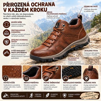 🔥 Poslední den! Sleva 50 % 🎁 Boty z italské kůže – ortopedická obuv navržená pro osoby s potížemi nohou. ✅ Poskytuje oporu klenby a ulevuje od bolesti kloubů i chodidel.