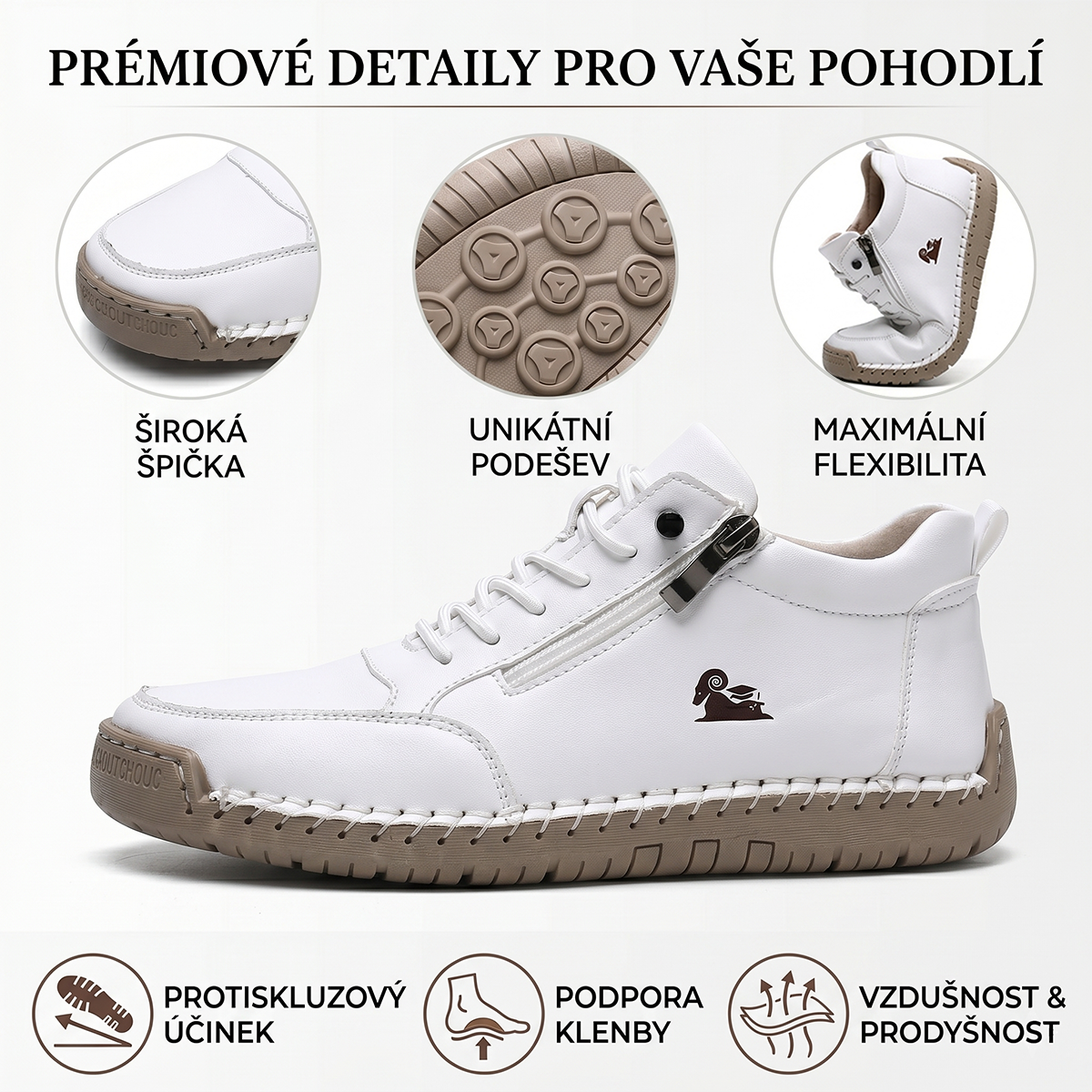 🔥 50% sleva – Nenechte si ji ujít| Vybraná obuv z telecí kůže – ortopedické boty – 👞 – odolné, protiskluzové a nepromokavé |podpora klenby, úleva od bolesti, unisex