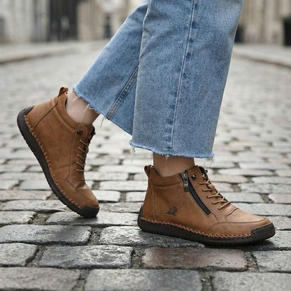 🔥 50% sleva – Nenechte si ji ujít| Vybraná obuv z telecí kůže – ortopedické boty – 👞 – odolné, protiskluzové a nepromokavé |podpora klenby, úleva od bolesti, unisex