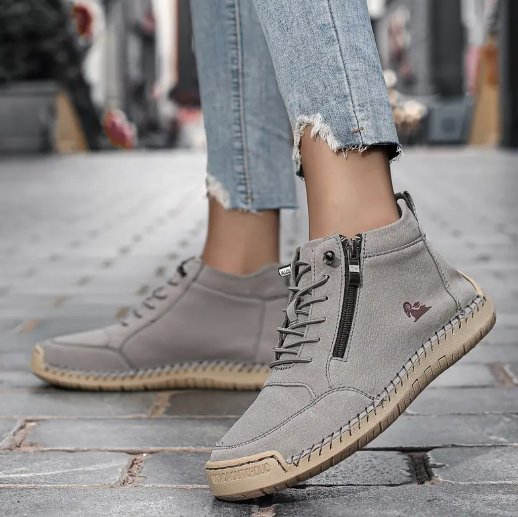 🔥 50% sleva – Nenechte si ji ujít| Vybraná obuv z telecí kůže – ortopedické boty – 👞 – odolné, protiskluzové a nepromokavé |podpora klenby, úleva od bolesti, unisex