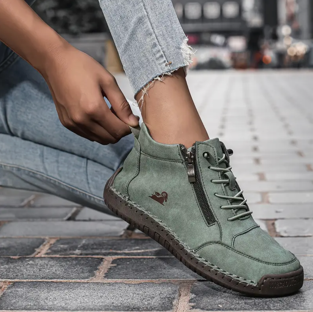 🔥 50% sleva – Nenechte si ji ujít| Vybraná obuv z telecí kůže – ortopedické boty – 👞 – odolné, protiskluzové a nepromokavé |podpora klenby, úleva od bolesti, unisex