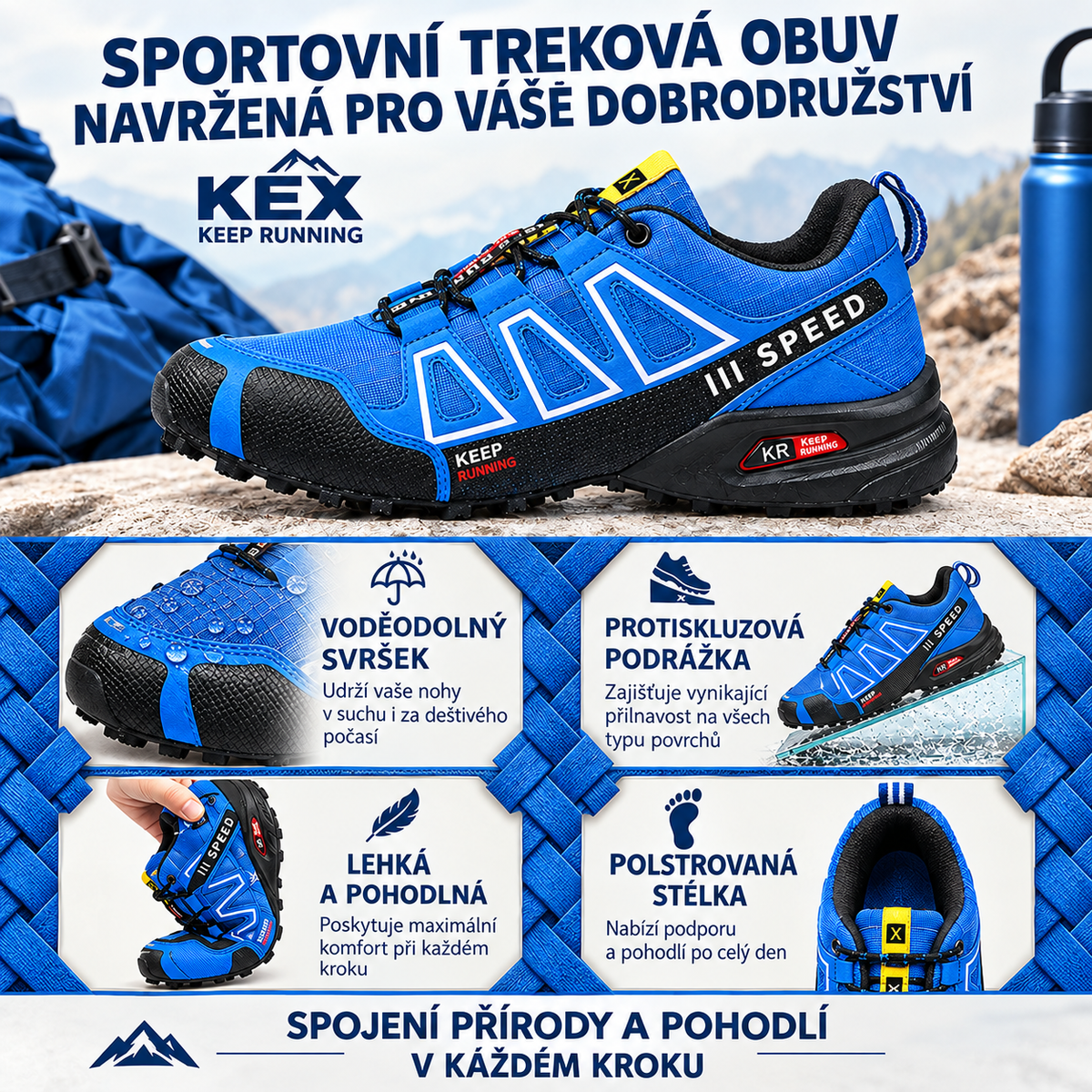🔥 Poslední den! Sleva 50 % 🎁 Pohodlná turistická obuv: Ortopedická obuv určená pro osoby s potížemi nohou ✅ Poskytuje oporu klenby a ulevuje od bolesti nohou.