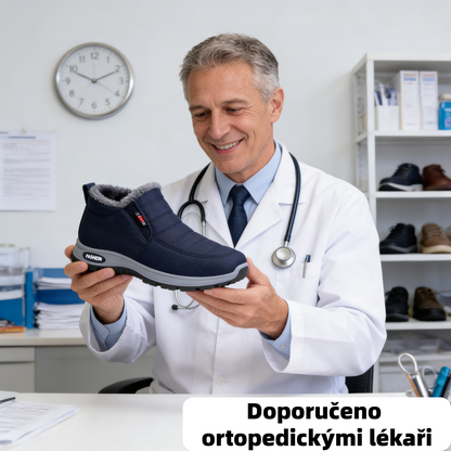 🎉 Dnešní speciální nabídka: sleva 50 % – nenechte si ji ujít! ⏰ Ergonomická ortopedická zimní obuv, která účinně ulevuje od bolesti nohou, kolen a zad ✅ vhodná pro muže i ženy.