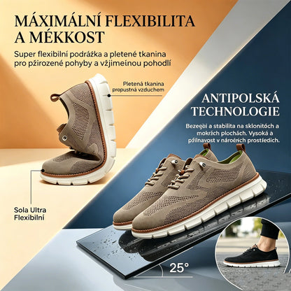 Ortopedická obuv Wrapmio® [🔥Nabídka za poloviční cenu🎁] Prodyšná a pohodlná vycházková obuv | Design s podporou klenby | Zmírňuje bolest nohou