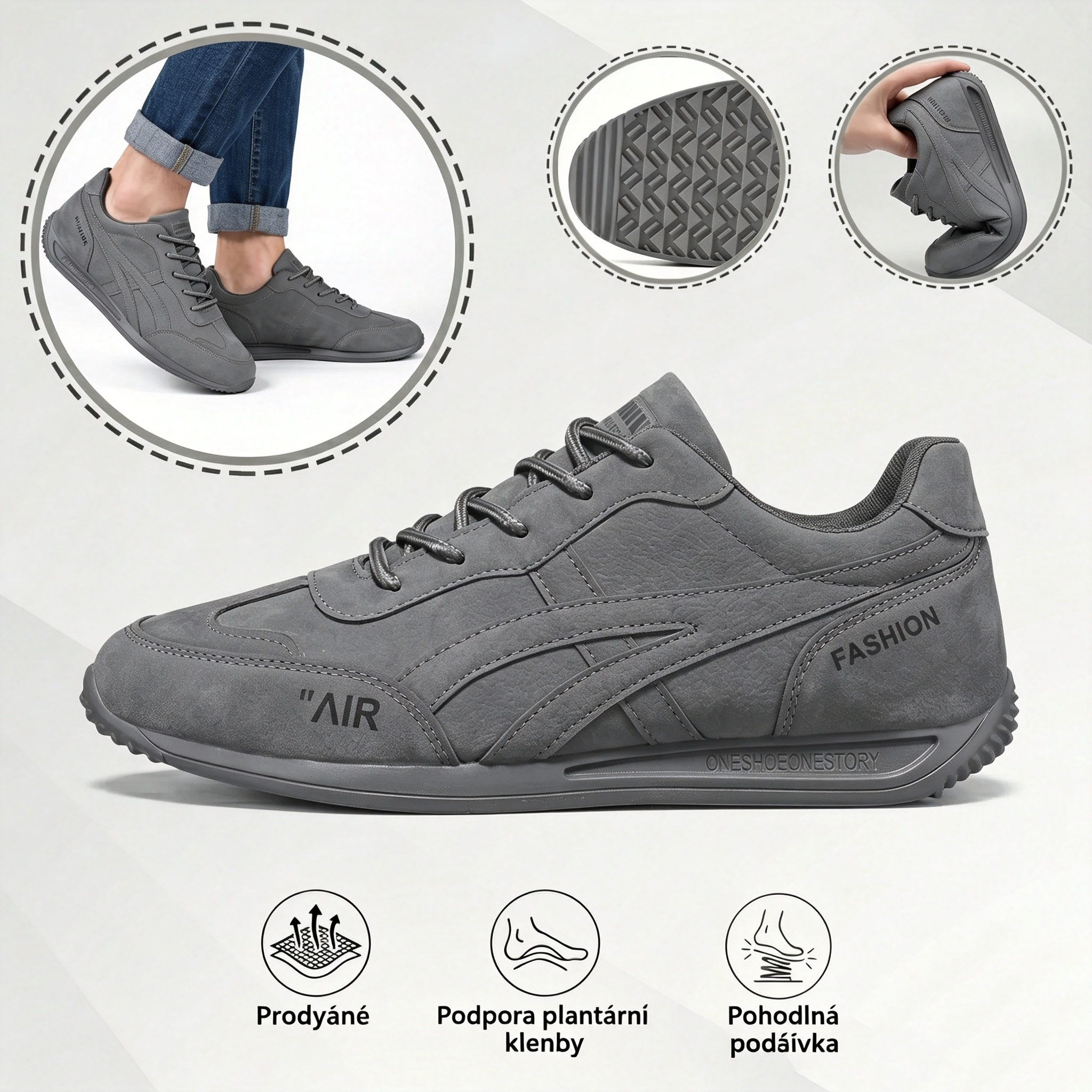 🔥 Dnešní speciální nabídka s 50% slevou🎁Pánské ortopedické vycházkové boty ✅ Prodyšné a protiskluzové - Rozlučte se s bolestí nohou a užívejte si celodenní pohodlí!