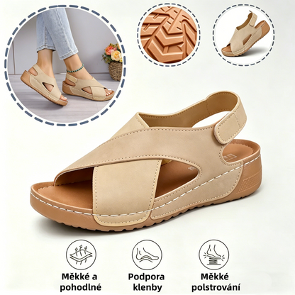 🔥 Časově omezená nabídka: sleva 50 %! Letní ortopedické sandály: ergonomicky tvarované pro pohodlí, prodyšnost a úlevu od bolesti ✅