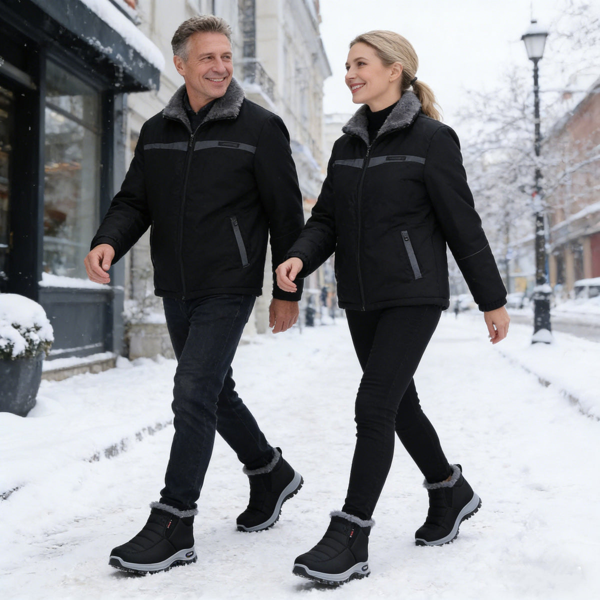 🎉 Dnešní speciální nabídka: sleva 50 % – nenechte si ji ujít! ⏰ Ergonomická ortopedická zimní obuv, která účinně ulevuje od bolesti nohou, kolen a zad ✅ vhodná pro muže i ženy.