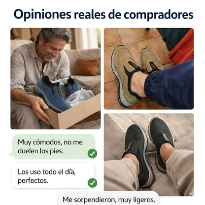 Ortopedická obuv Wrapmio®  [🔥Dnes za poloviční cenu! 🎁] Pohodlná vycházková obuv 👟 Podpora klenby | Účinně ulevuje od bolesti nohou, bolesti klenby a únavy nohou ✅