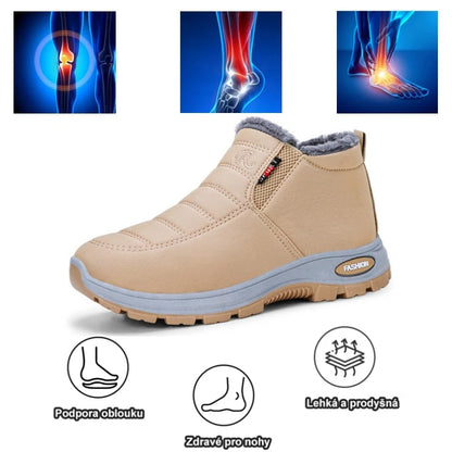 🎉 Dnešní speciální nabídka: sleva 50 % – nenechte si ji ujít! ⏰ Ergonomická ortopedická zimní obuv, která účinně ulevuje od bolesti nohou, kolen a zad ✅ vhodná pro muže i ženy.