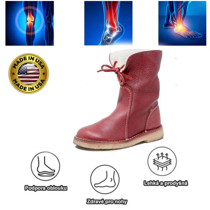 Ortopedická obuv Wrapmio® | Ergonomicky tvarované boty, které jsou pohodlné, stylové a zmírňují nepohodlí nohou.
