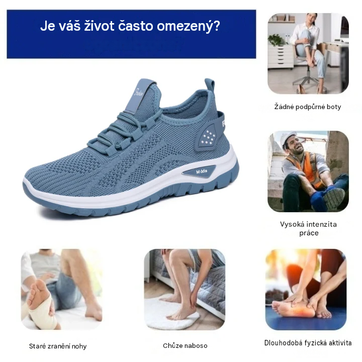 🎉Časově omezená nabídka, sleva 50 %! ✅ Ortopedická zdravotní obuv navržená speciálně pro pacienty s problémy s nohama k úlevě od bolesti zad, kloubů a chodidel.