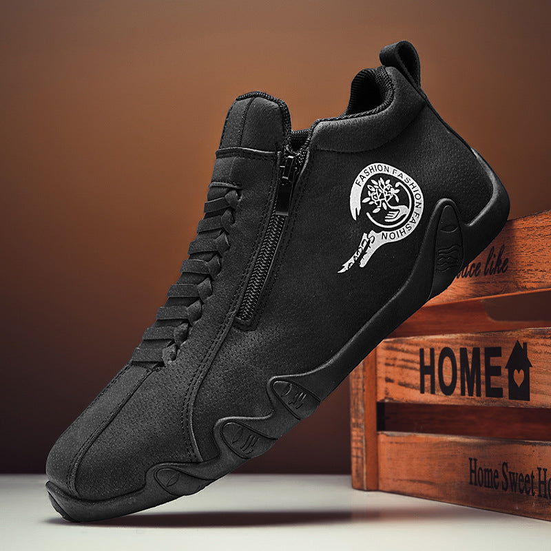 (🔥 Poslední den – speciální sleva 50 %!) Ortopedická obuv Wrapmio® — 👞 Ručně zpracovaný svršek z hovězí kůže; voděodolná a protiskluzová; poskytuje oporu klenbě a účinně ulevuje od bolesti.