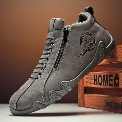 (🔥 Poslední den – speciální sleva 50 %!) Ortopedická obuv Wrapmio® — 👞 Ručně zpracovaný svršek z hovězí kůže; voděodolná a protiskluzová; poskytuje oporu klenbě a účinně ulevuje od bolesti.