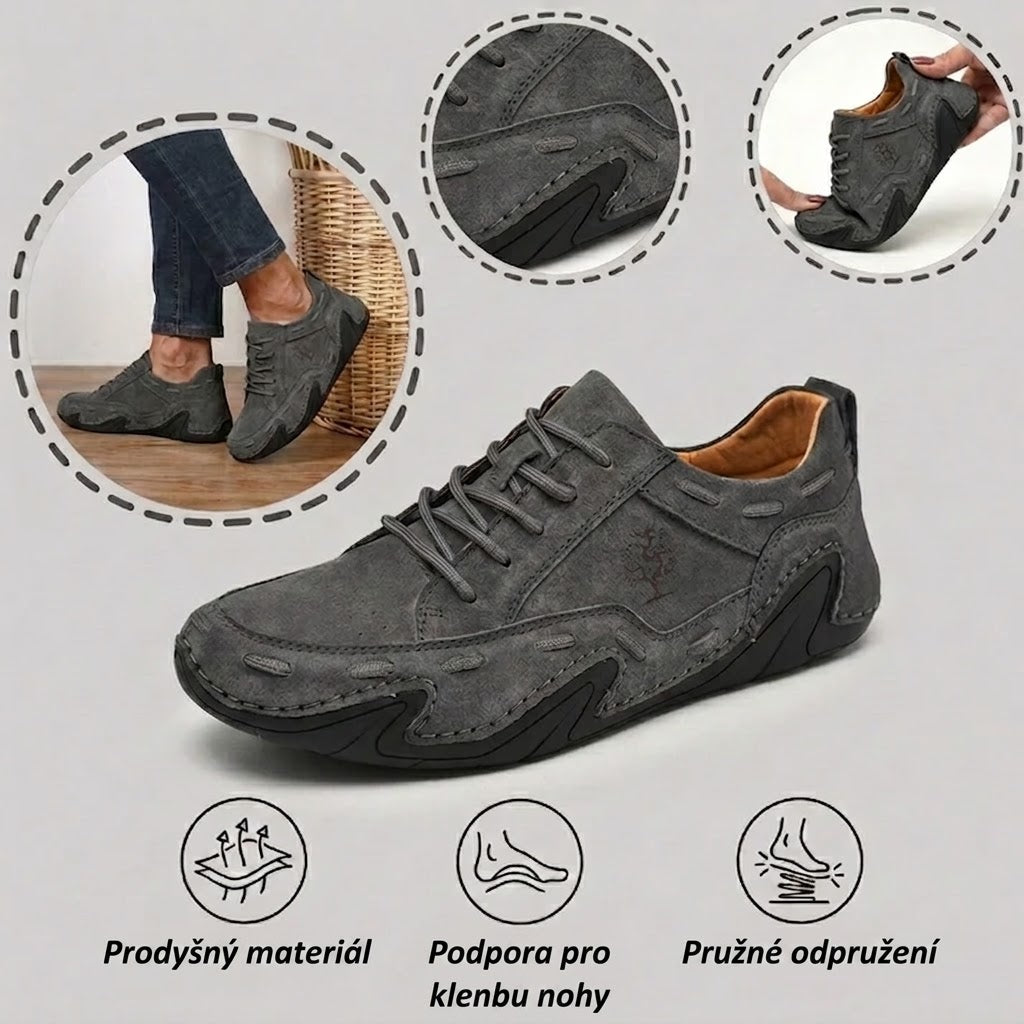 ⏰Poslední den! Sleva 70 %! ✅ Ortopedická obuv navržená speciálně pro osoby s problémy s nohama, která pomáhá zmírnit bolesti zad, kloubů a nohou.