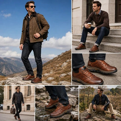🔥 Poslední den! Sleva 50 % 🎁 Boty z italské kůže – ortopedická obuv navržená pro osoby s potížemi nohou. ✅ Poskytuje oporu klenby a ulevuje od bolesti kloubů i chodidel.