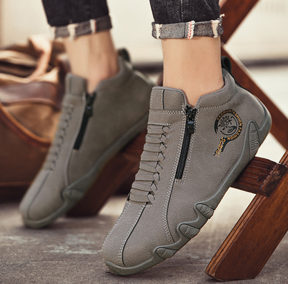 (🔥 Poslední den – speciální sleva 50 %!) Ortopedická obuv Wrapmio® — 👞 Ručně zpracovaný svršek z hovězí kůže; voděodolná a protiskluzová; poskytuje oporu klenbě a účinně ulevuje od bolesti.