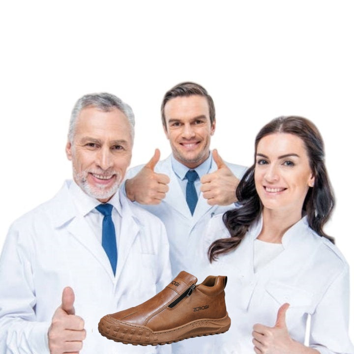 🐂【Inteligentní vložka do bot s umělou inteligencí】Vysoce kvalitní kůže + ručně šitá: nutnost pro muže🔴Přenosná podiatrická ortéza