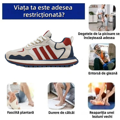 【⏰Dnes 50 % sleva – nenechte si to ujít】Ortopedická obuv s ergonomickým designem – voděodolná a protiskluzová💧 Prémiová semišová kůže + ručně šitá 👞Vhodná na dlouhé procházky✅️